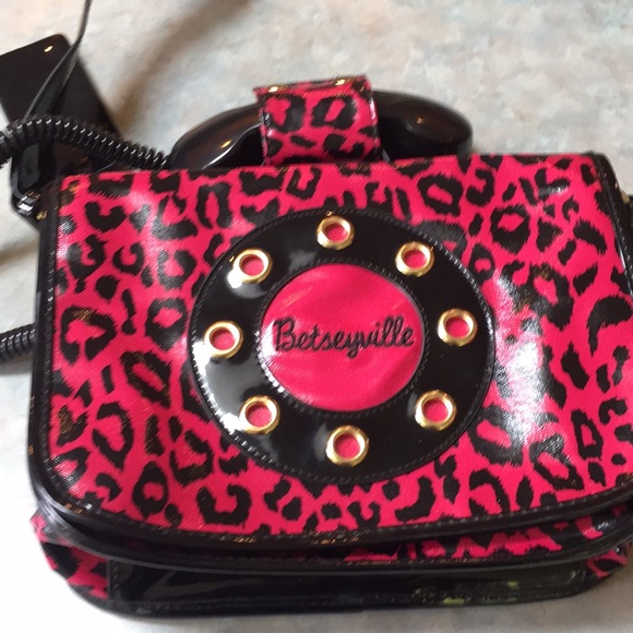 Betsey Johnson Handbags - Betseyville โcall meโ telephone purse. Betsey Johnson Handbags - Betseyville โcall meโ telephone purse.